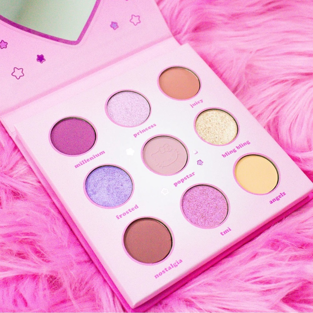 NWT Hello Kitty x The Crème Shop Angel Baby Eyeshadow Palette